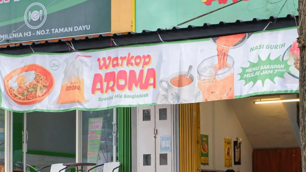 Kuliner sekitar kampus yang wajib dicoba mahasiswa. (Instagram @aromawarungkopi)
