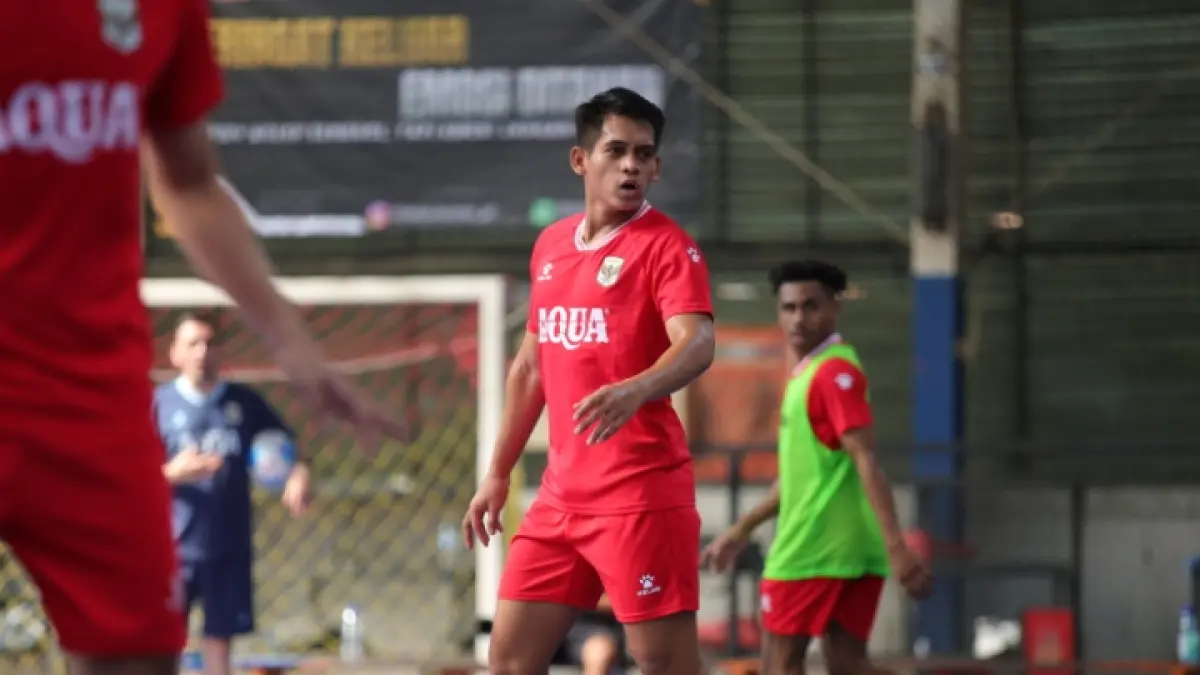 TERPILIH: Pivot Unggul FC Malang Andres Dwi Persada menjalani latihan bersama Timnas Futsal Indonesia di Jakarta, 1 April lalu.

MO Unggul FC Malang for Radar Malang