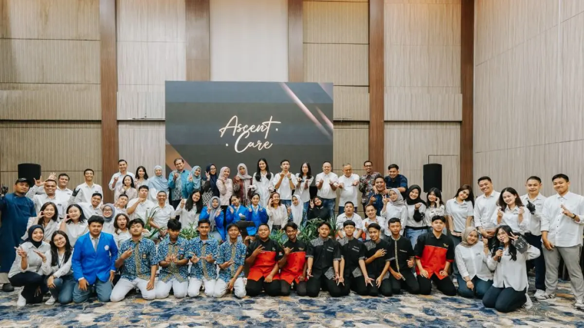 KOMITEMEN: Melalui program Ascent Care 2026, Ascent Hospitality Group kembali berhasil membantu total lebih dari 85 siswa berprestasi dan membutuhkan di Kota Malang dan Pasuruan.