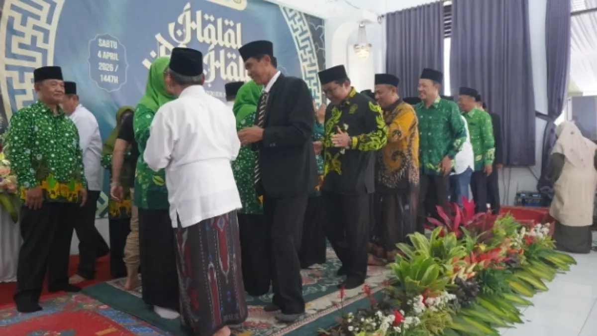 SILATURAHMI: Halalbihalal seluruh sekolah dibawah naungan LP Ma