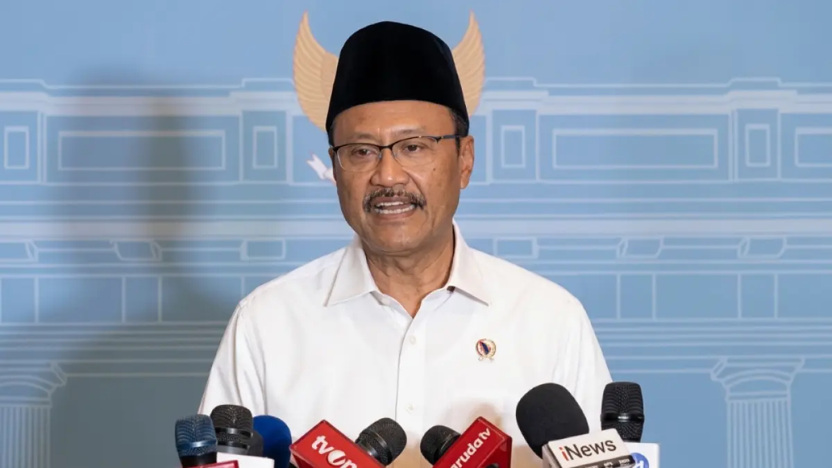 TEKAN SALAH SASARAN: Gus Ipul Terapkan Digitalisasi Bansos Lewat AI di 40 Daerah. (Sumber: Istimewa)