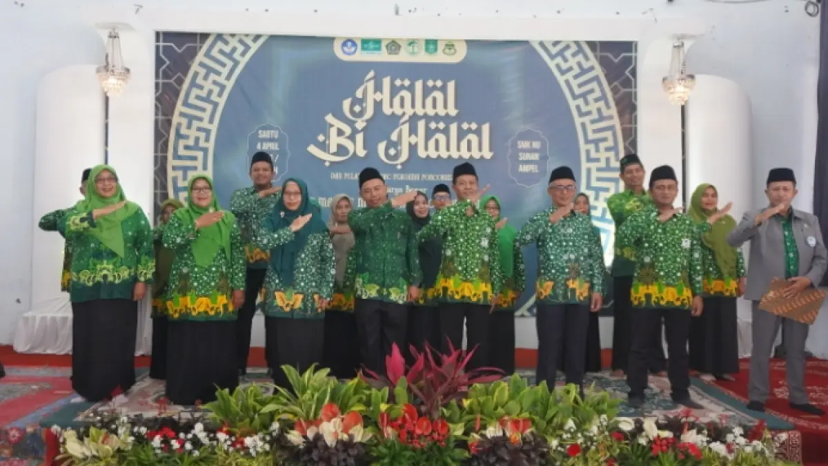 TERBAIK: Pelantikan pengurus PERGUNU Kecamatan Poncokusumo periode 2026-2030 yang dikomandoi oleh Far