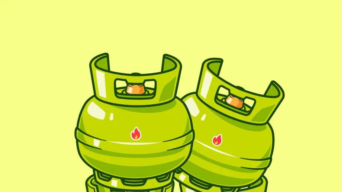 Illustrasi Gas Elpiji 3 Kg Subsidi. (Freepik)