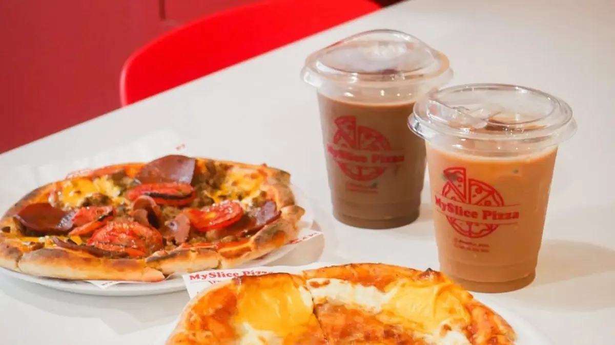 Nikmati pizza murah meriah di MySlice Pizza. (Instagram @myslice_pizza)