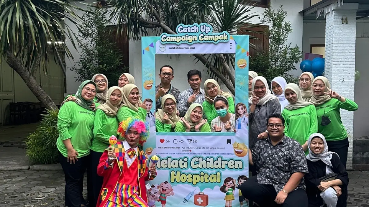 SIAP MELAYANI: Para tenaga medis di RSIA RSIA Melati Children Hospital Malang totalitas dalam memberikan layakan kesehatan kepada pasien.
