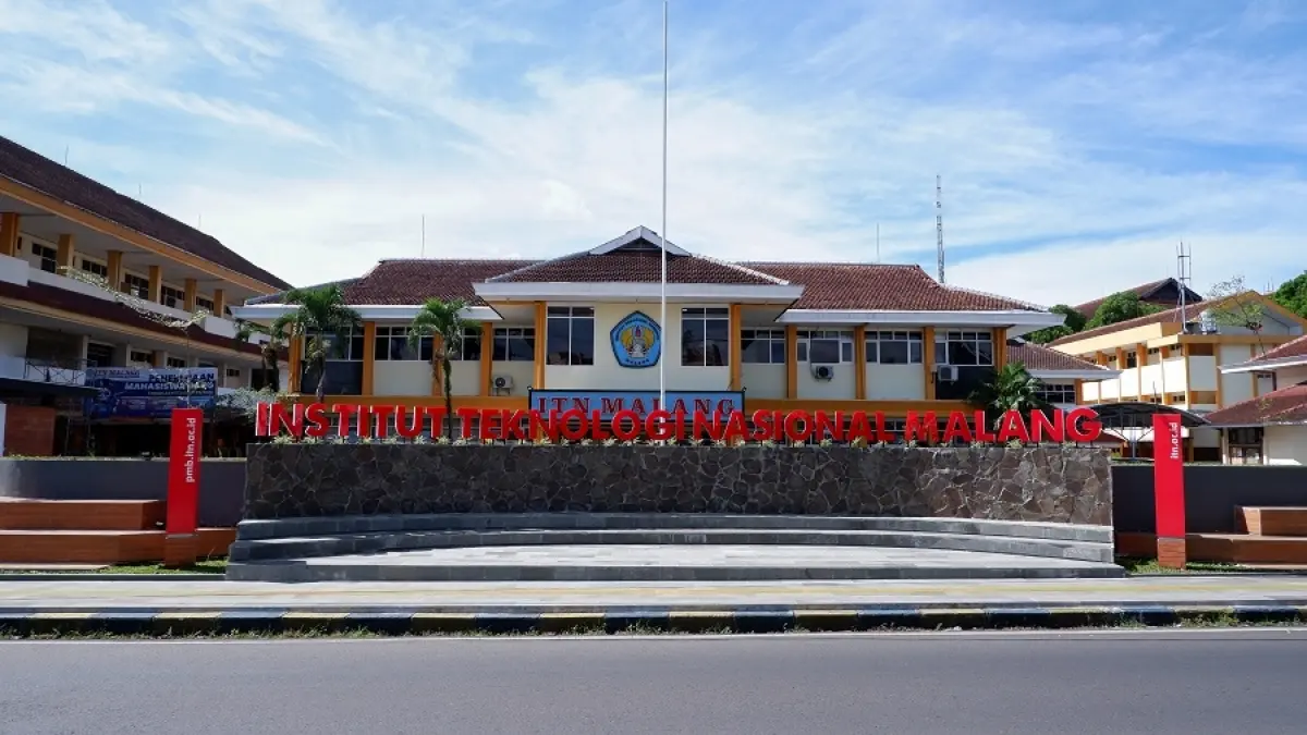 KAMPUS INSINYUR: Perguruan tinggi swasta berbasis teknologi dan rekayasa terkemuka yang berdiri sejak 1969 di Malang, Jawa Timur. (itn.ac.id)