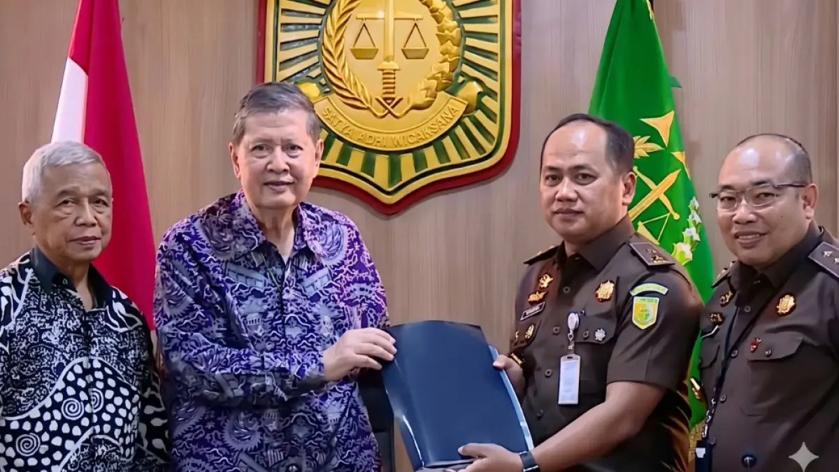 TINDAK TEGAS: Kejagung copot sementara 4 pejabat Kejari Karo imbas kasus Amsal Sitepu. (Youtube: MetroTV)
