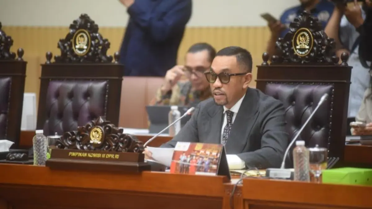 Wakil Ketua Komisi III DPR RI Ahmad Sahroni. (Jawapos)