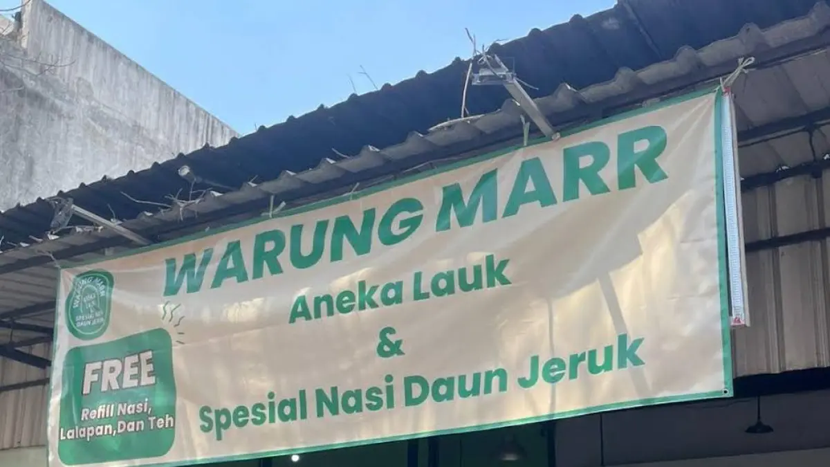 Warung idaman para mahasiswa. (Warung Marr / Google Maps)