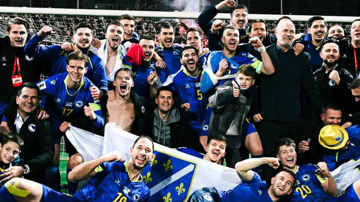 Dengan semangat juang tinggi dan komposisi pemain berpengalaman seperti Edin Džeko hingga talenta muda, Bosnia-Herzegovina siap menatap Piala Dunia FIFA 2026. (Instagram @fifaworldcup)