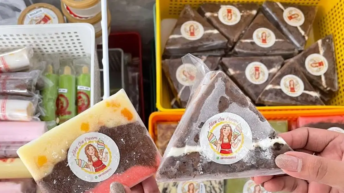 Es krim potong jadul legendaris di Malang. (Ni Putu Dewi Ariyani / Google Maps)