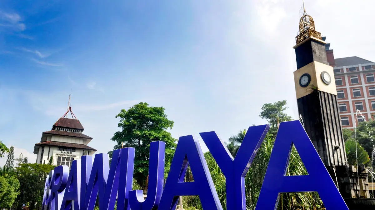 TAK SEKADAR MENCARI NILAI: Universitas Brawijaya (UB) mulai menerapkan imbauan kuliah daring  pada pekan ini. (Humas UB)