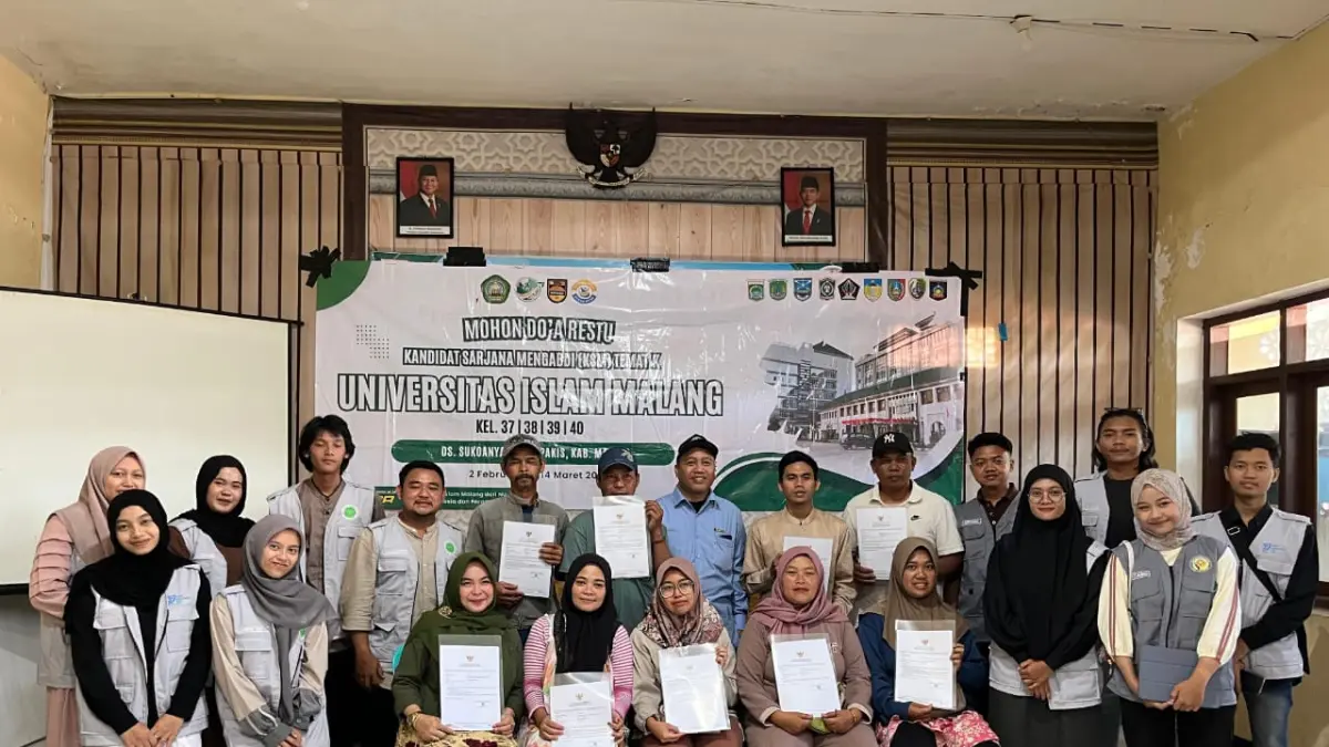 UNTUK MASYARAKAT: Program unggulan UNISMA Mengabdi.