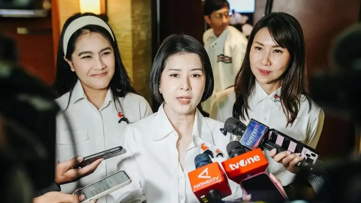 Wakil Ketua Dewan Pembina Partai Solidaritas Indonesia (PSI), Grace Natalie. (@psi_id)