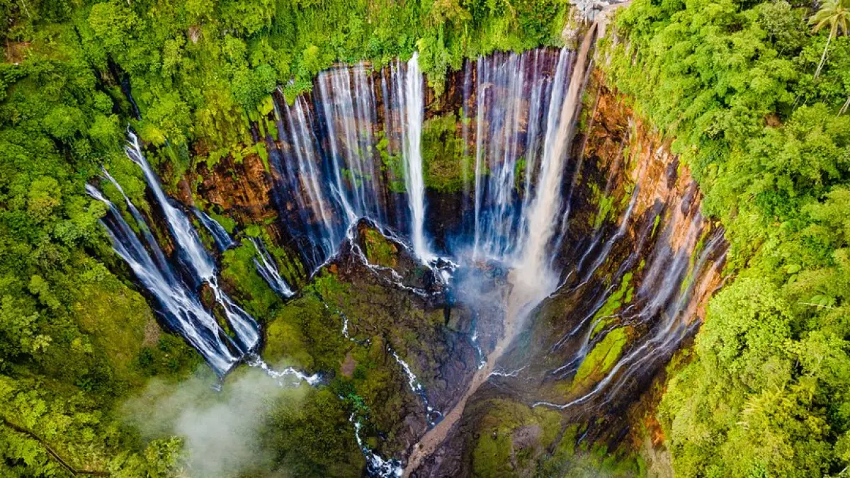 Air Terjun Tumpak Sewu. (Sumber: Tripadvisor)