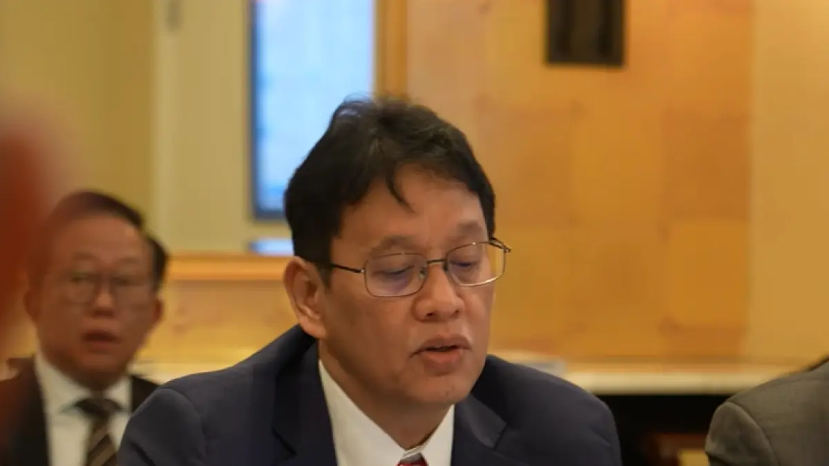 PERKUAT KERJA SAMA: Menkeu Purbaya Yudhi Sadewa berusaha yakinkan para investro Amerika Serikat di tengah polemik kondisi global. (Youtube: Bisniscom)