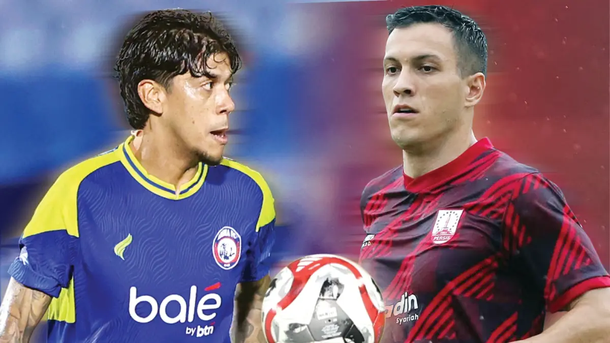 DUEL PENTING: Betinho dipastikan bisa turun mengawal lini belakang Arema FC, nanti sore. Dari Persis Solo, ada Andrei Alba yang kreativitasnya patut diwaspadai