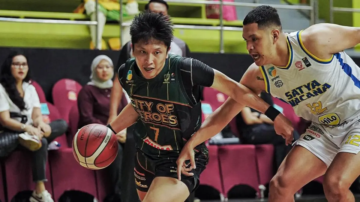 Pekan ke-11 IBL 2026: Pacific Caesar Surabaya sukses mengalahkan Satya Wacana Salatiga dengan skor 98-74 di GOR Pacific Caesar, Rabu (10/01/2026). (Instagram @pacific.caesar)
