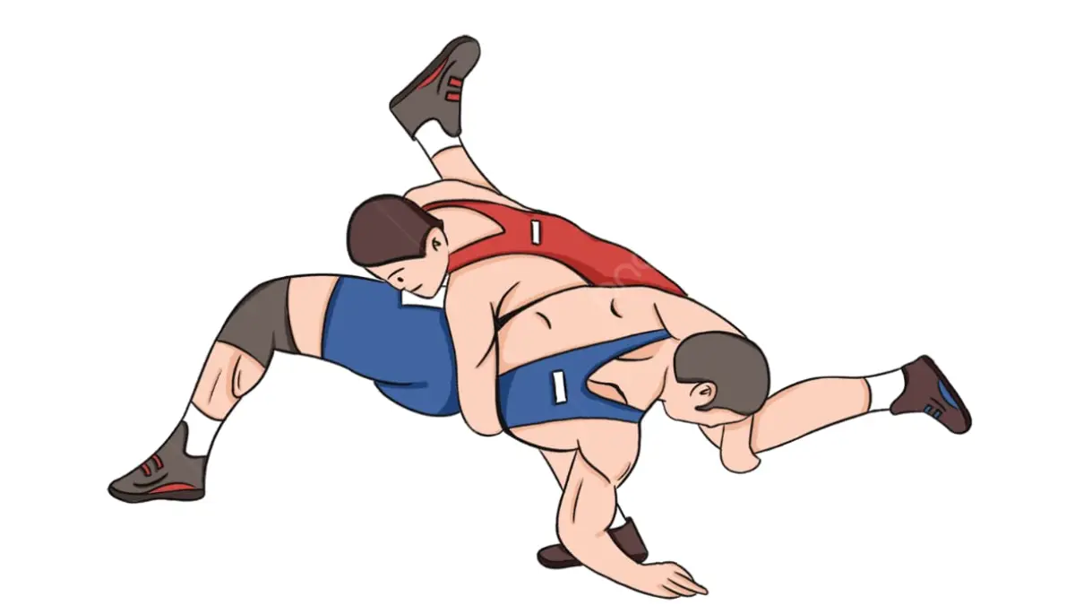 Illustrasi olahraga gulat (Google)