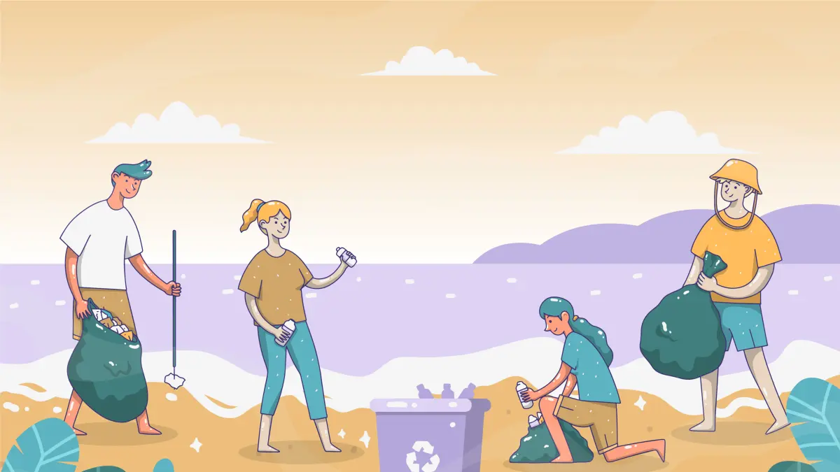Ilustrasi Olah Sampah (freepik)