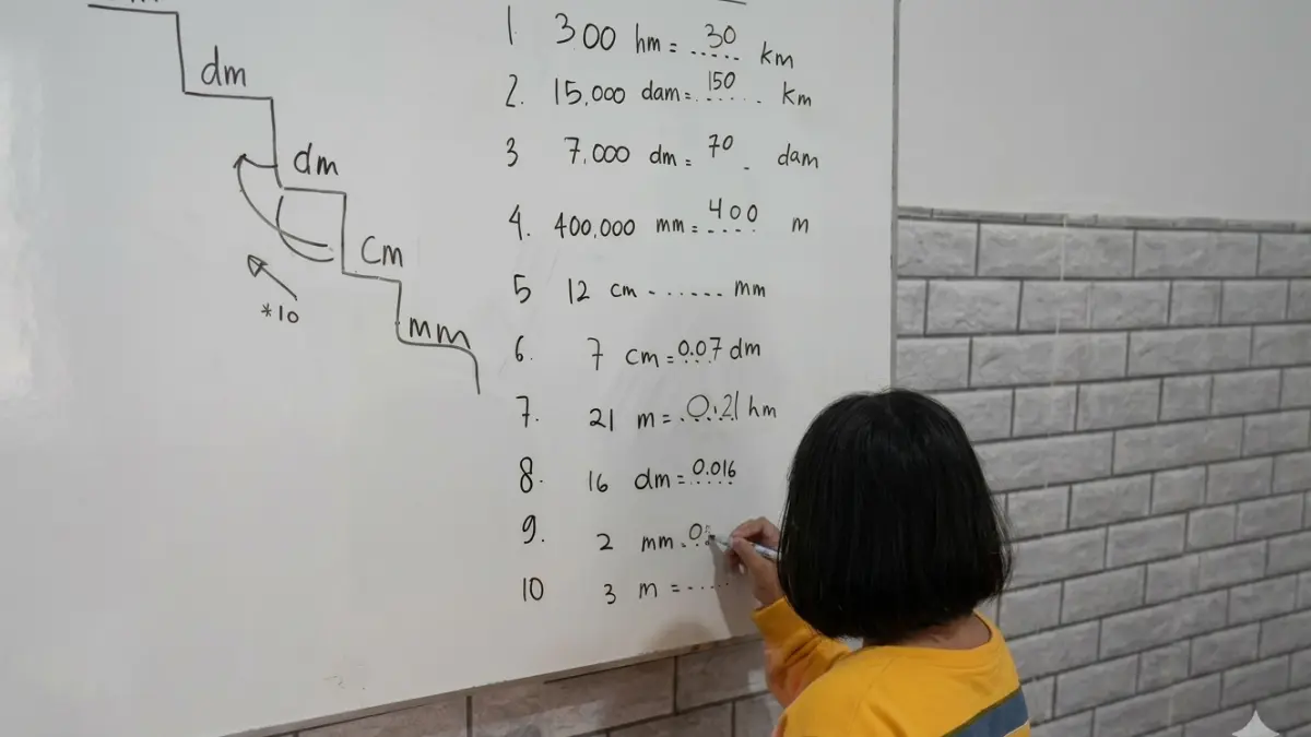 proses belajar anak yang sedang bimbel di salah satu tempat bimbel Kota Batu
