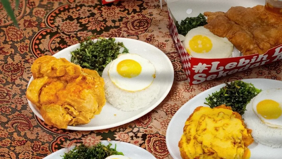 Ayam viral Semarang kini hadir di Kota Malang. (Instagram @batterhub.id)