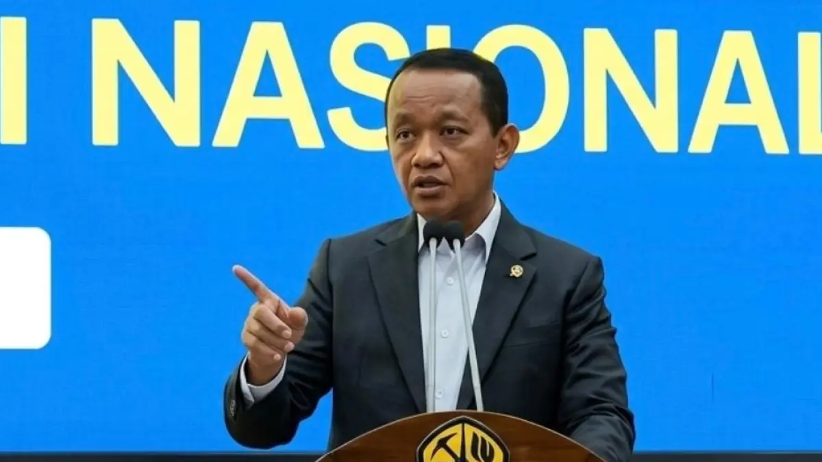 Kementrian ESDM, Bahlil Lahadalia konfirmasi penemuan 5 triliun cubic feet gas oleh ENI. (Sumber: Istimewa)