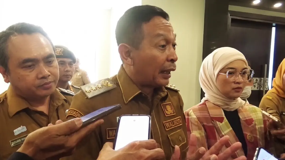 Wali Kota Malang, Wahyu Hidayat, di sosialisasi UMK 2026 Kota Malang