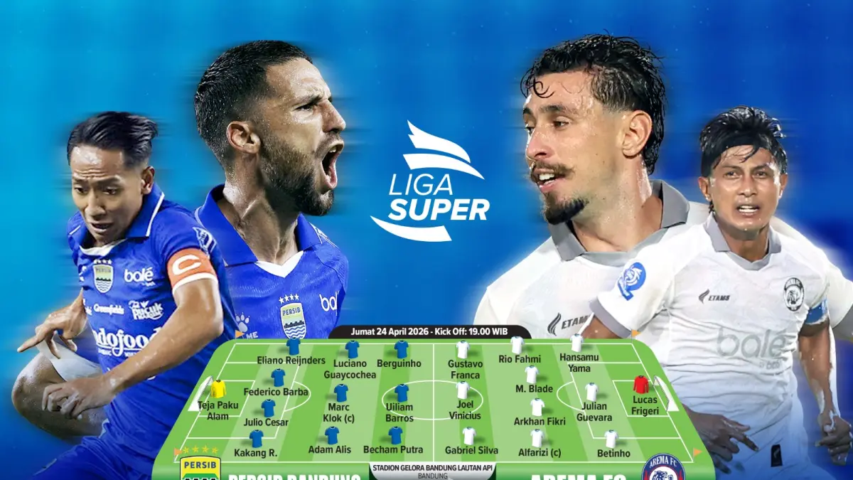 KRUSIAL: Kematangan Gustavo Franca dan Johan Ahmat Farizi dibutuhkan Arema FC untuk meredam barisan penyerang Maung Bandung. Dari kubu Persib, ada Beckham Putra dan Luciano Guaycochea yang patut diwaspadai. 