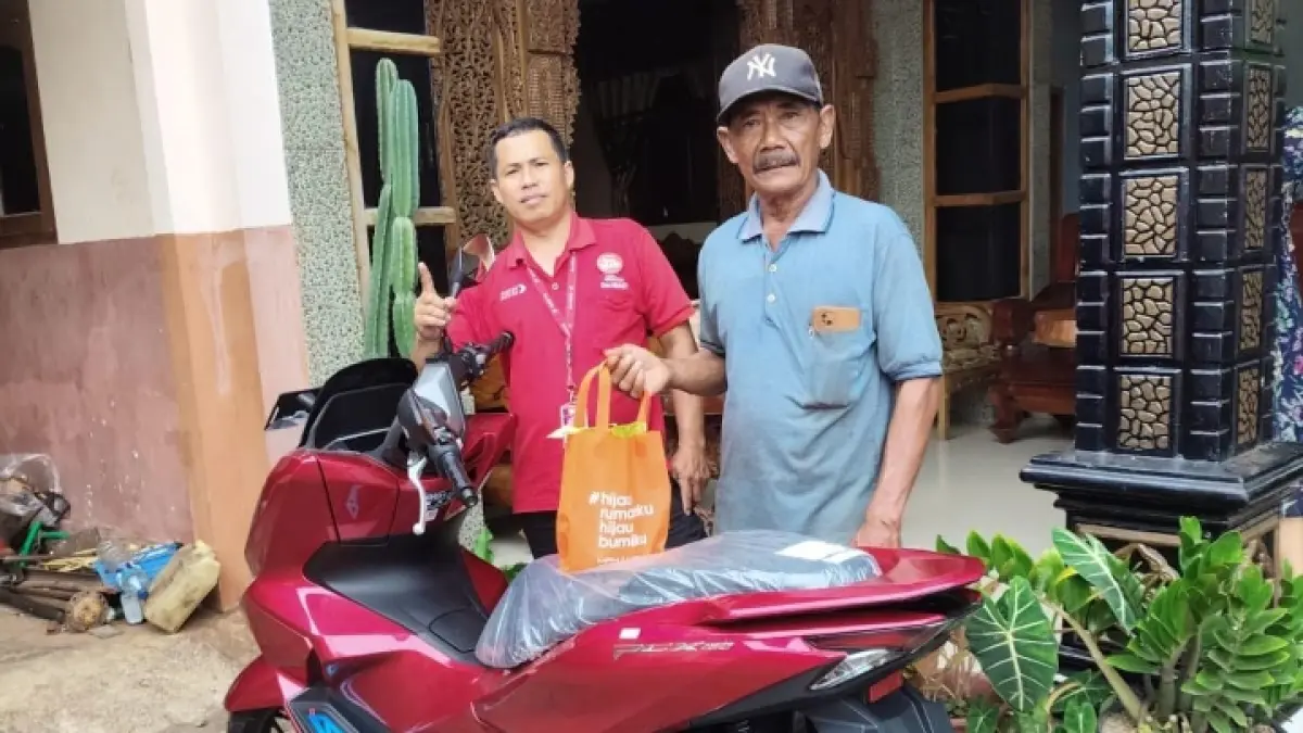 PEDULI: MPM Honda Jatim juga aktif memberikan edukasi terkait pentingnya menjaga lingkungan.
