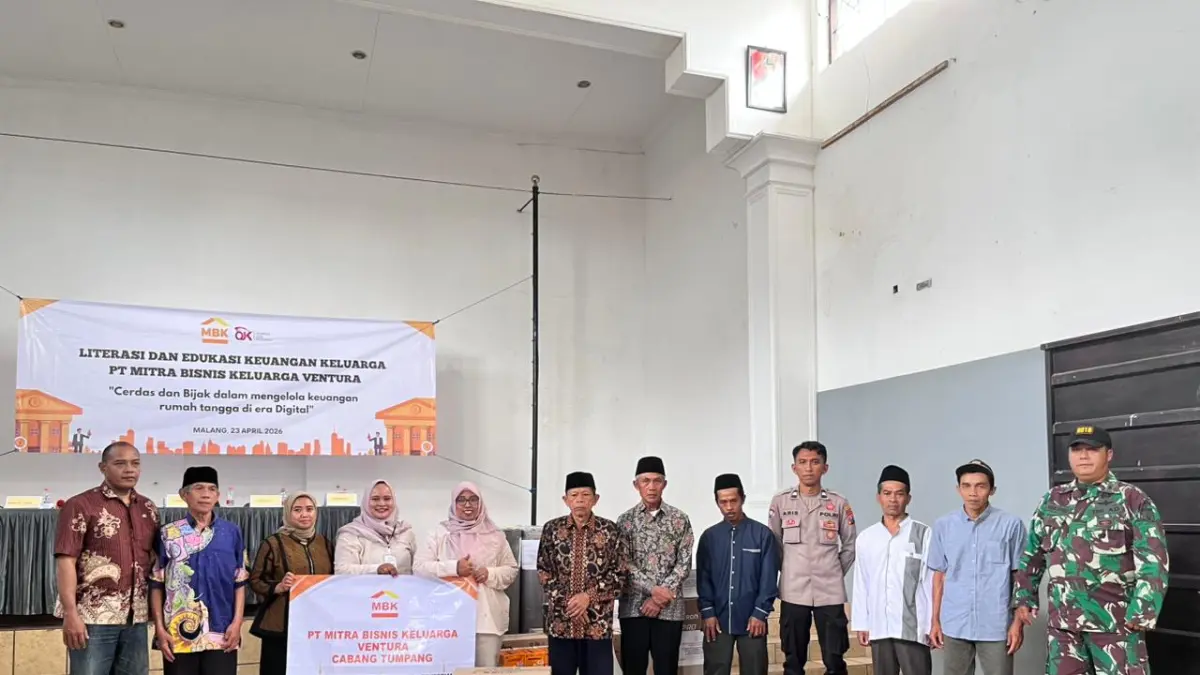 KOMITMEN: MBK Ventura Region 16 Salurkan CSR dan Edukasi Keuangan Keluarga di Tumpang.
