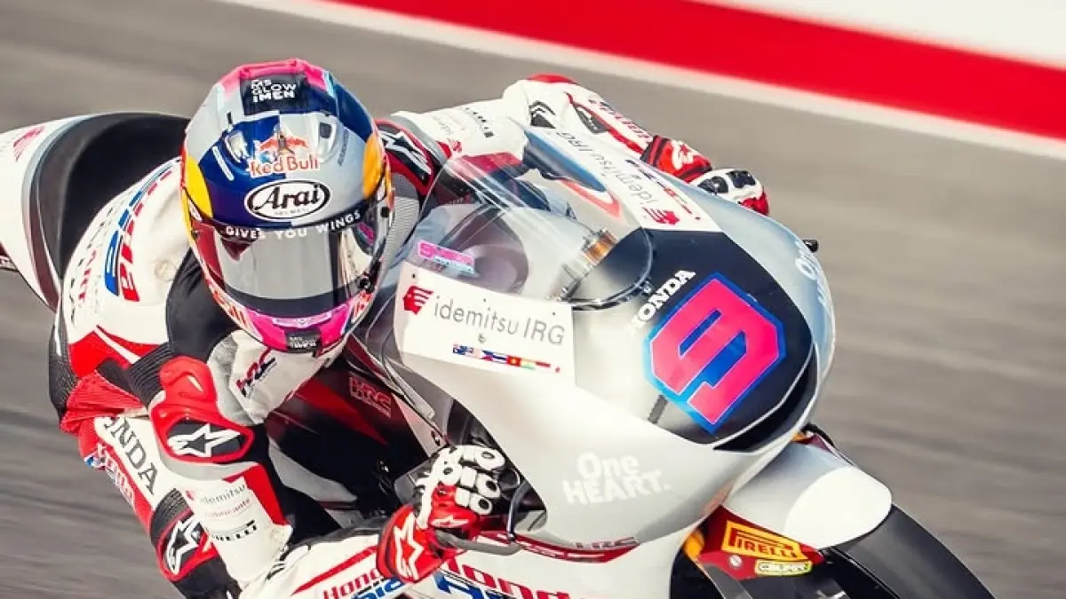 ANDALAN: Veda Ega Pratama tampil mengesankan di GP Spanyol.