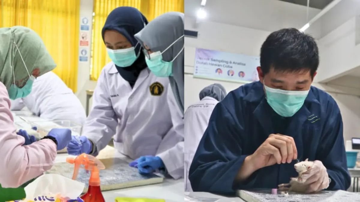 PERTAJAM SKILL: Kegiatan ini dirancang untuk memberikan pemahaman komprehensif sekaligus keterampilan praktis kepada
peserta dalam bidang penelitian berbasis hewan coba.