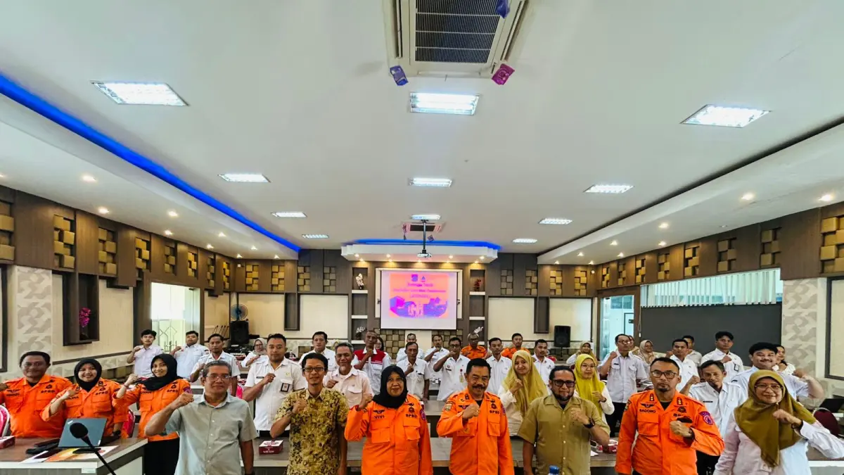 SEMANGAT: Pelatihan Jitupasna oleh BPBD Malang.