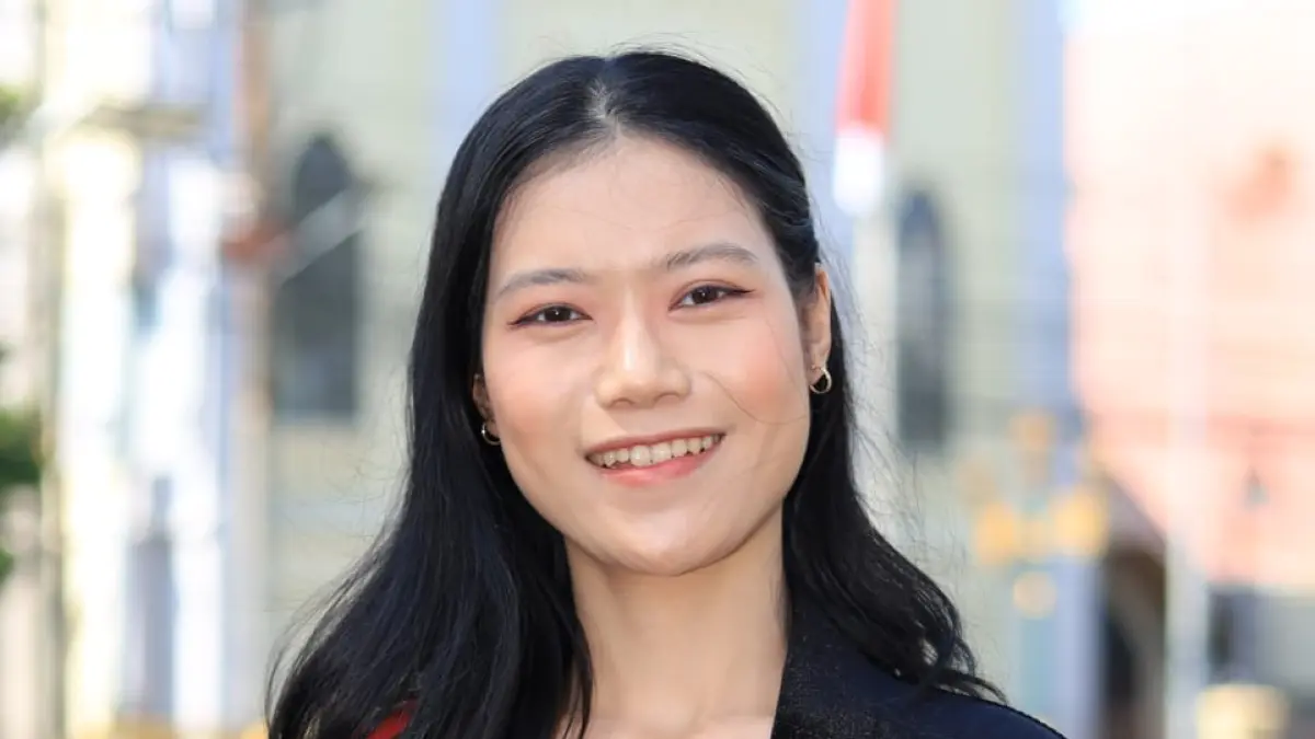 Tran Thanh Vy - Mahasiswa Vietnam, Program Magister Pendidikan Bahasa Indonesia.