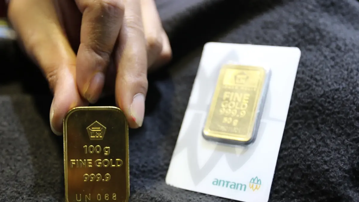TERJAMIN: Emas kembali menguat sebagai instrumen investasi.