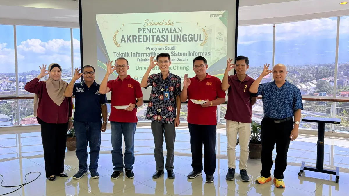 Akreditasi Unggul Prodi Teknik Informatika dan Sistem Informasi, Universitas Ma Chung