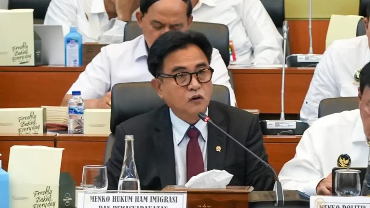 Menteri Koordinator Bidang Hukum, HAM, Imigrasi, dan Pemasyarakatan, Yusril Ihza Mahendra. (@yusrilihzamhd)