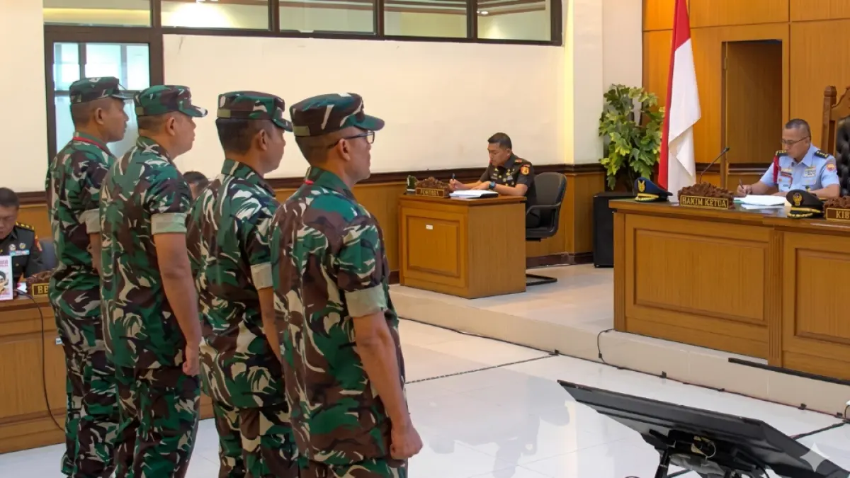 SIDANG PERDANA: Ungkap Motif Dendam Pribadi, Sidang Air Keras Aktivis KontraS Digelar Terbuka. (Sumber: Istimewa)