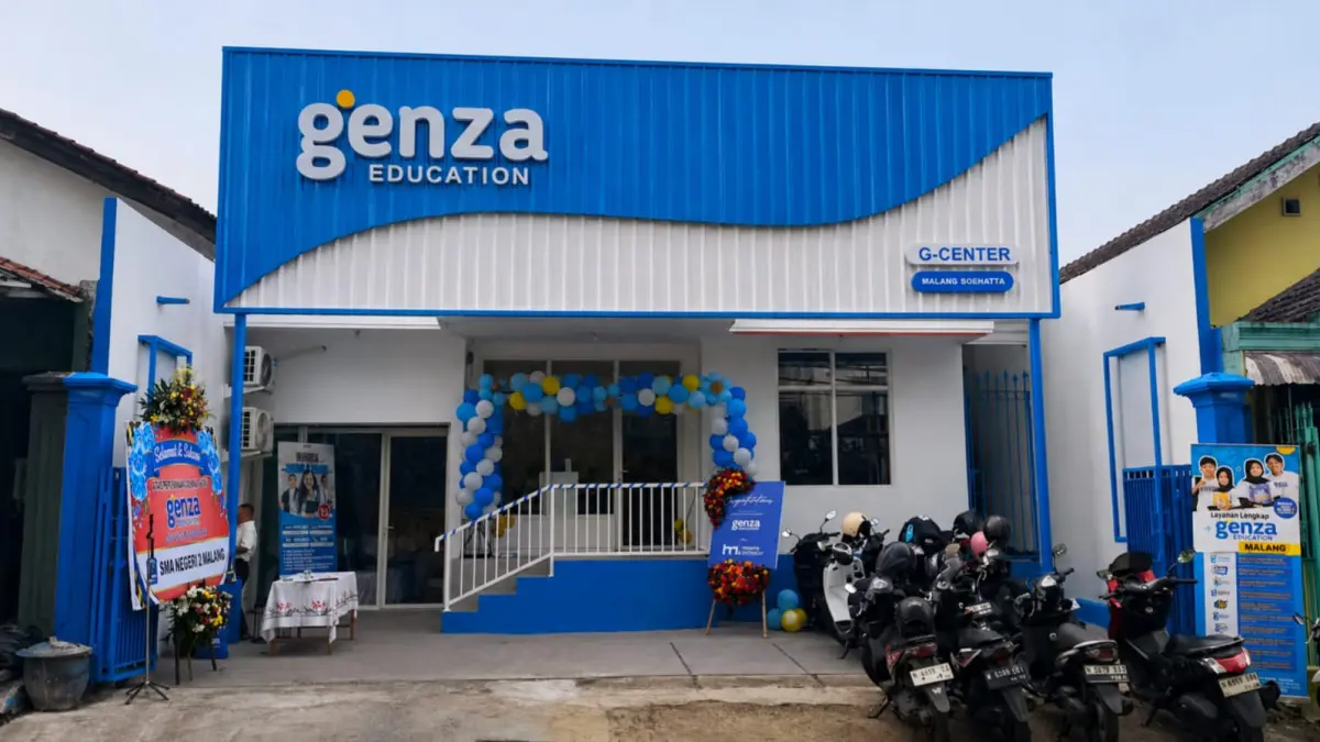FRESH: Genza Education Center Soekarno Hatta akan menjadi role model untuk standard di cabang-cabang lain.