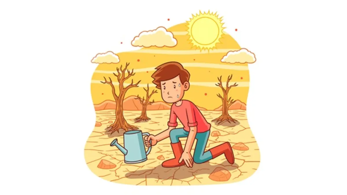 Ilustrasi Kekeringan (freepik)
