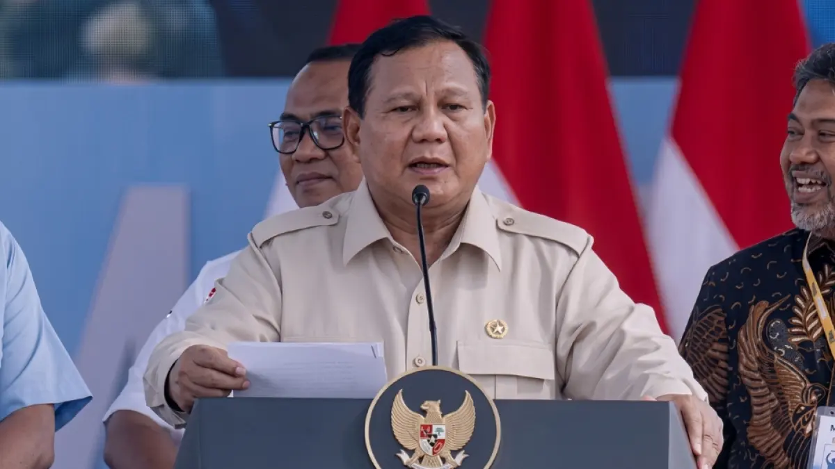 JANJI PRABOWO: Beri Pernyataan 8 Program Prioritas untuk Kesejahteraan Buruh Indonesia. (Sumber: Istimewa)