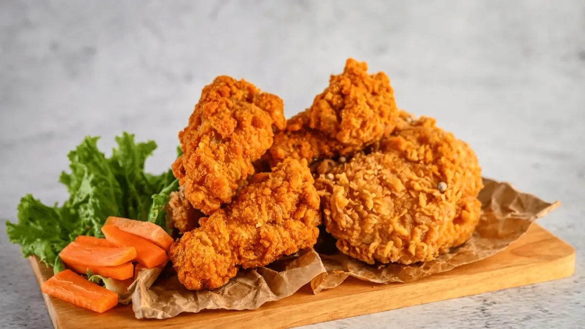 Sajian ayam goreng krispi yang lezat. (Freepik)