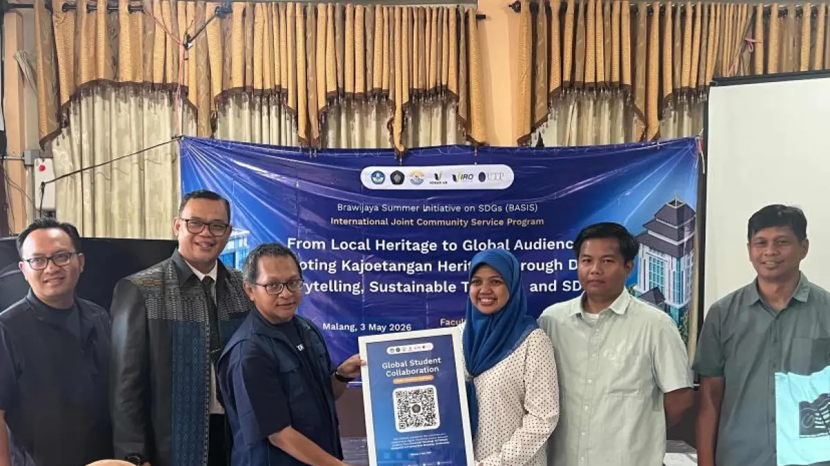 SINERGI: Terobosan Fakultas Vokasi UB ini dilakukan dengan Universiti Teknologi Petronas (UTP) Malaysia.