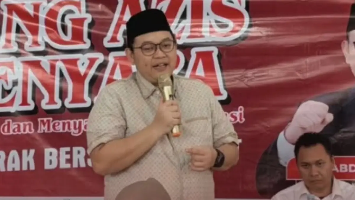 Anggota Komisi VIII DPR RI dari Fraksi PDI Perjuangan, Muhamad Abdul Azis Sefudin. (@kangazis.id)