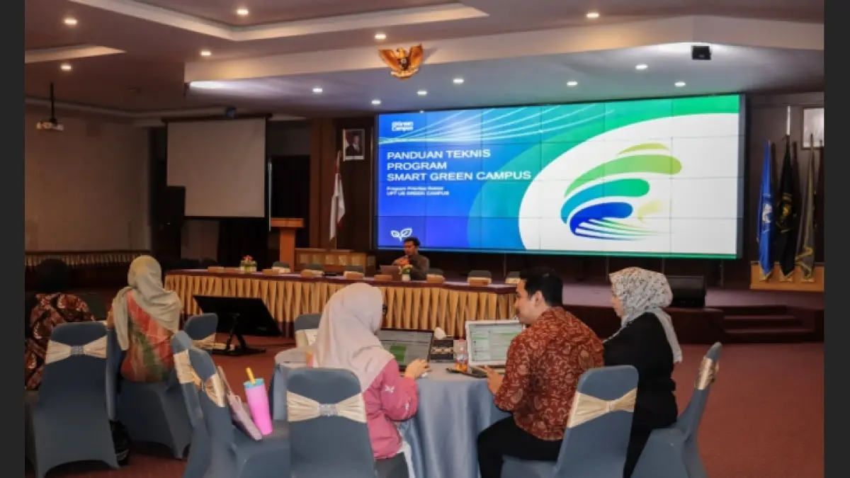 TERBUKA: Diskusi terkait implementasi Smart Green Campus.