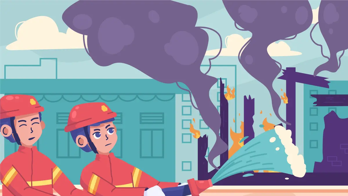 Ilustrasi Waspada Potensi Kebakaran (freepik)