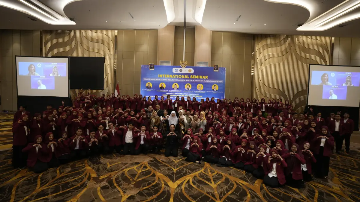 Ratusan mahasiswa PPG UMM yang dibekali dan dilengkapi dengan skill global untuk atasi ketimpangan pendidikan.