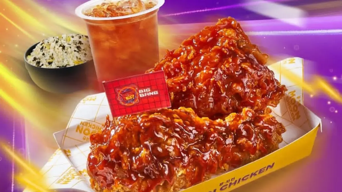 Nikmati ayam dengan banyak pilihan saus. (Instagram @moonchicken.id)