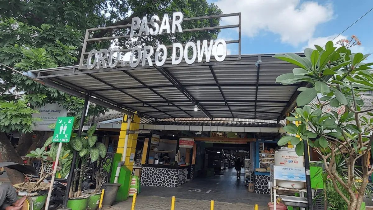 Pasar Oro Oro Dowo. (Blok A / Google)